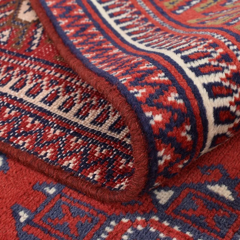 Turkaman Teppich - 185 x 273 cm - rot