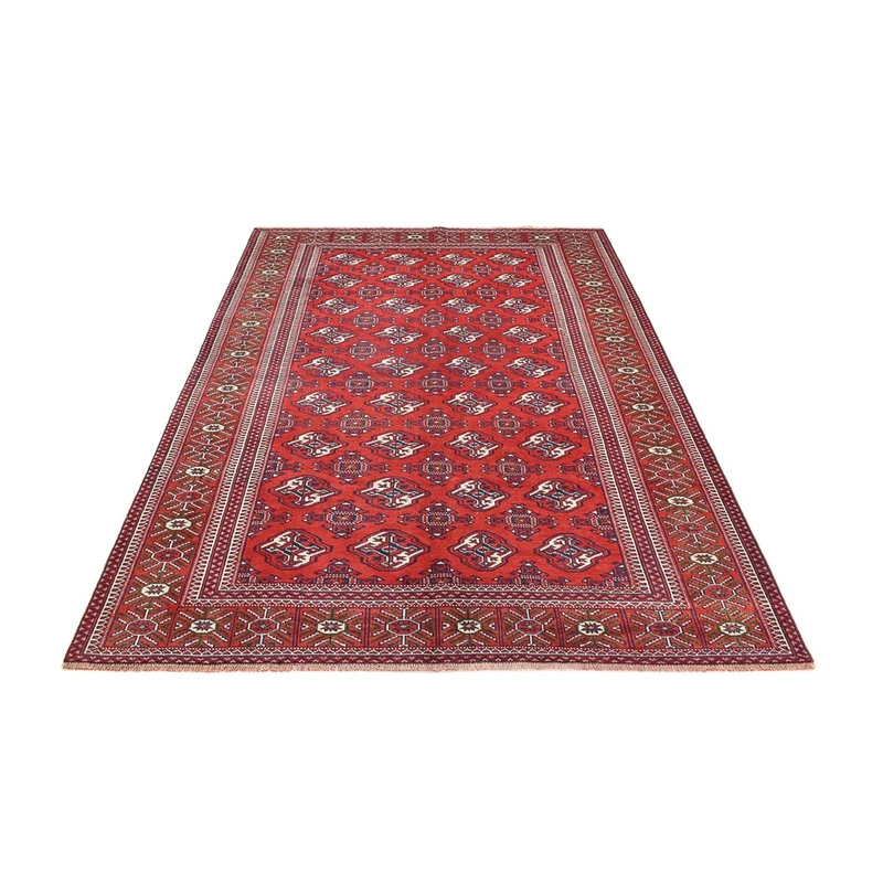 Turkaman Teppich - 185 x 273 cm - rot
