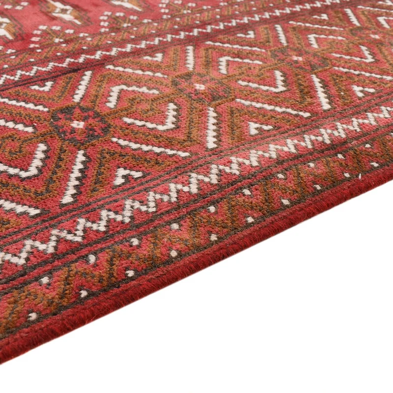 Turkaman Teppich 203x280cm - Orientteppich - hellrot