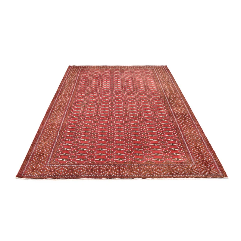 Turkaman Teppich 203x280cm - Orientteppich - hellrot