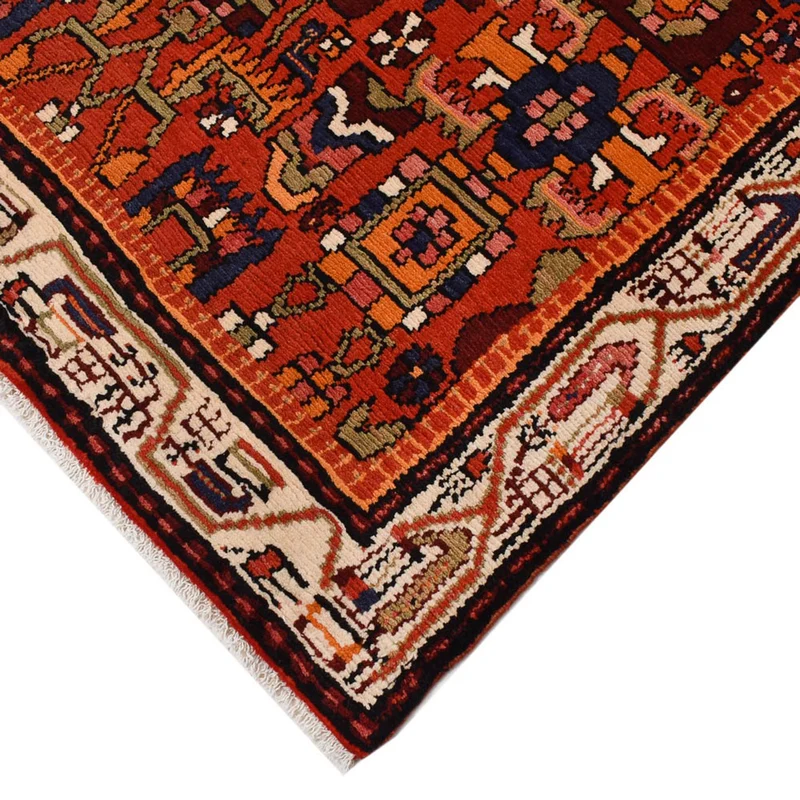 Nahavand Teppich 139x209cm - Perserteppich - mehrfarbig