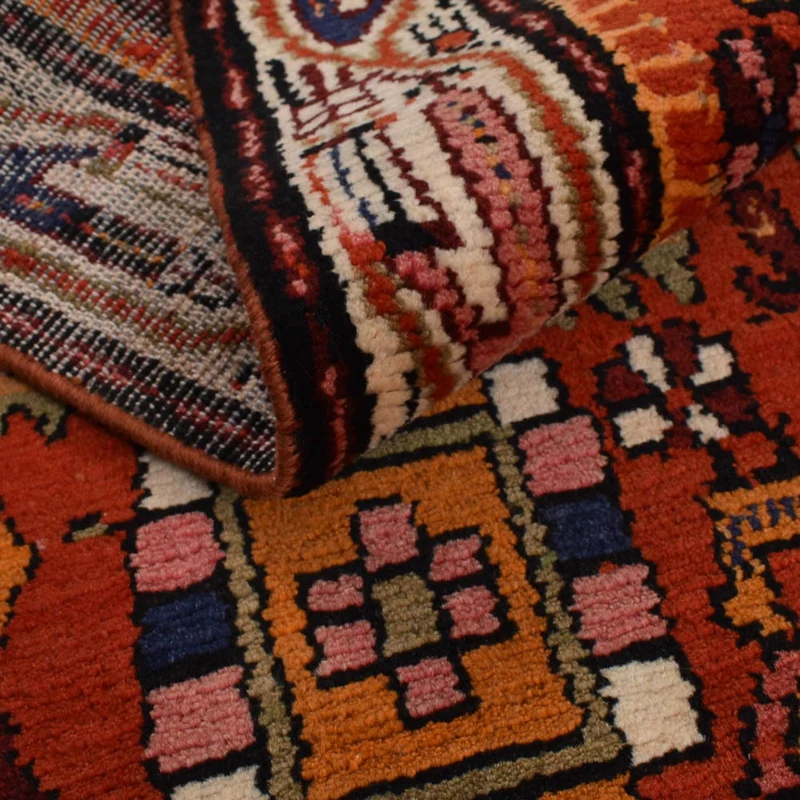 Nahavand Teppich 139x209cm - Perserteppich - mehrfarbig