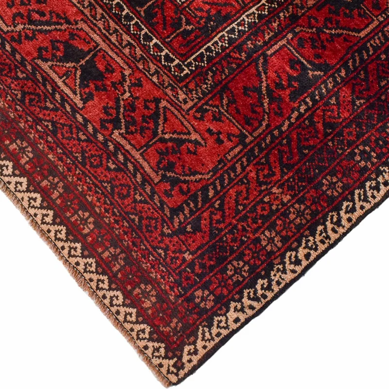 Belutsch Teppich 114x198cm - Orientteppich - rot