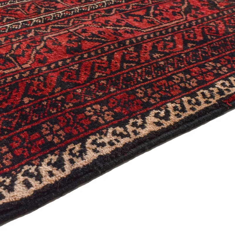 Belutsch Teppich 114x198cm - Orientteppich - rot