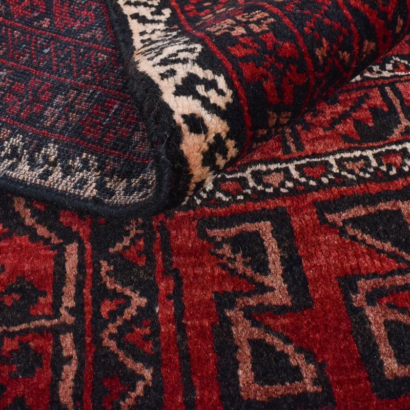 Belutsch Teppich 114x198cm - Orientteppich - rot