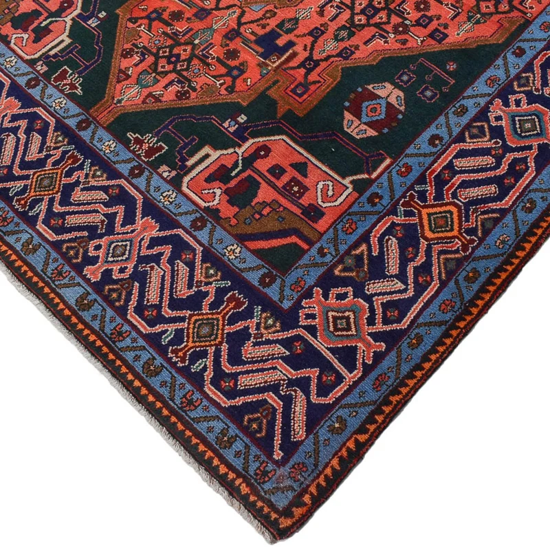 Perserteppich - Nomadic - 150 x 286 cm - hellrot
