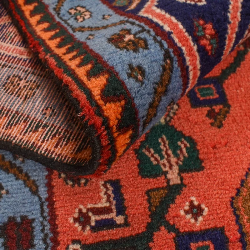 Perserteppich - Nomadic - 150 x 286 cm - hellrot