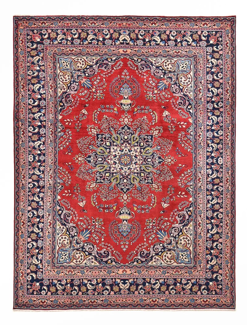 Sabsewar Teppich 248x336cm - Perserteppich - rot