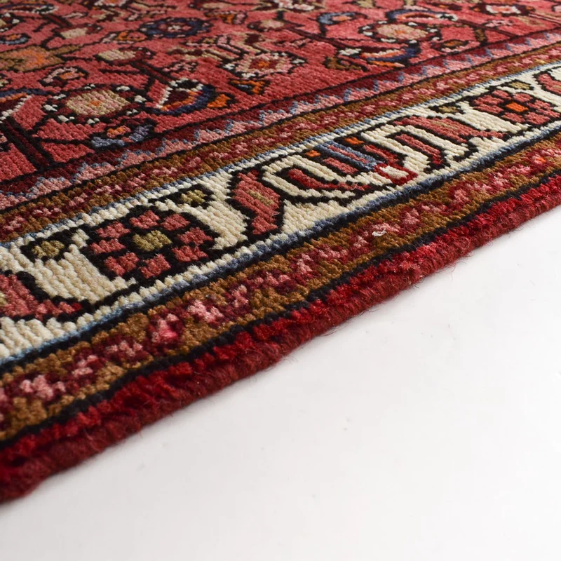Hosseinabad Teppich 105x395cm - Perserteppich - rot
