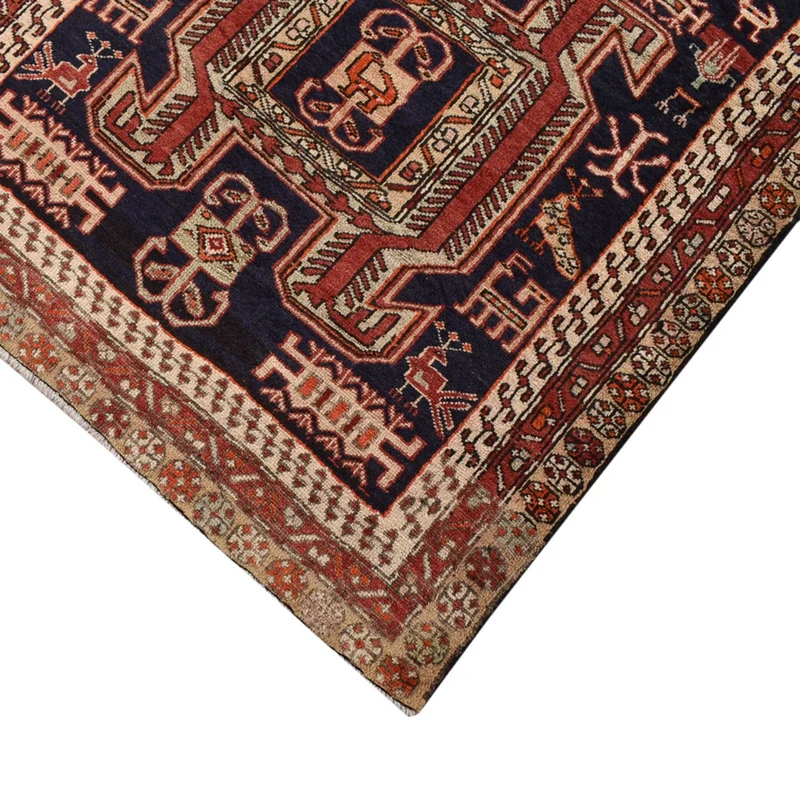 Meschkin Teppich 100x325cm - Perserteppich - hellrot