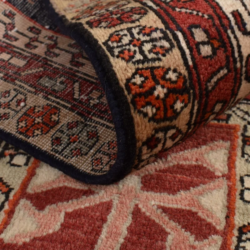 Meschkin Teppich 100x325cm - Perserteppich - hellrot