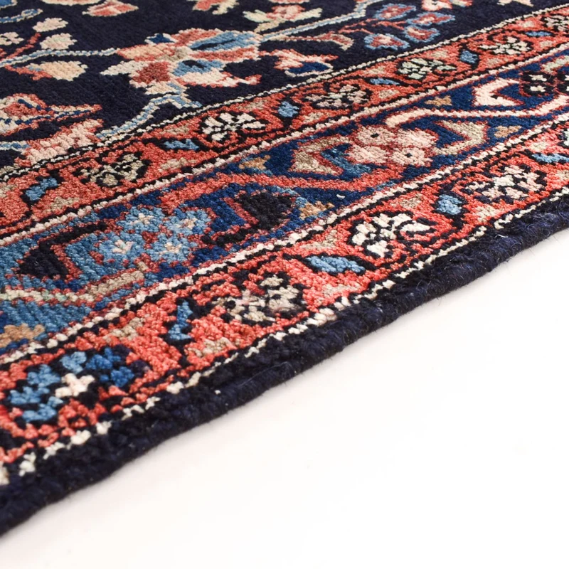 Mehraban Teppich 102x322cm - Perserteppich - dunkelblau