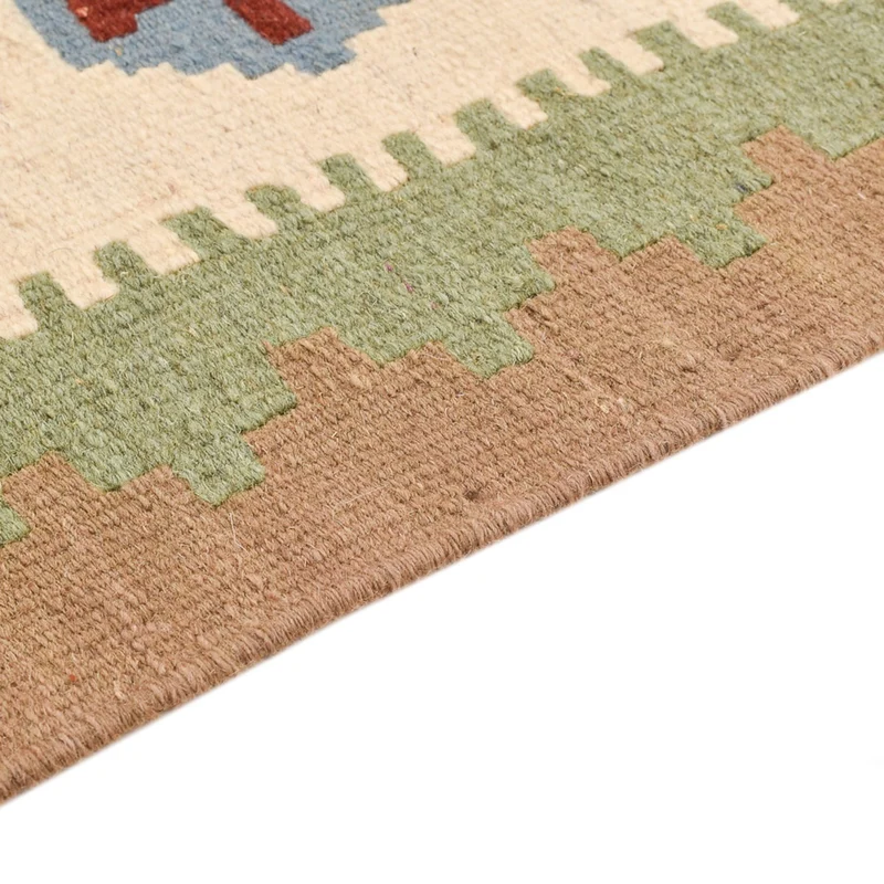 Kelim Fars Teppich 108x144cm - mehrfarbig