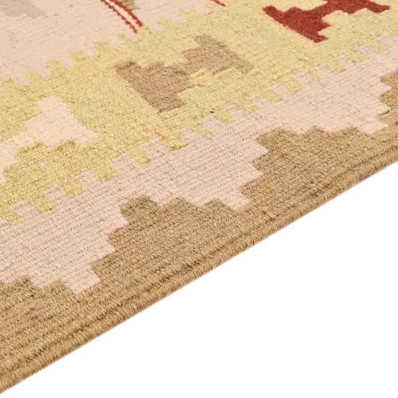 Kelim Fars Teppich 104x150cm - mehrfarbig