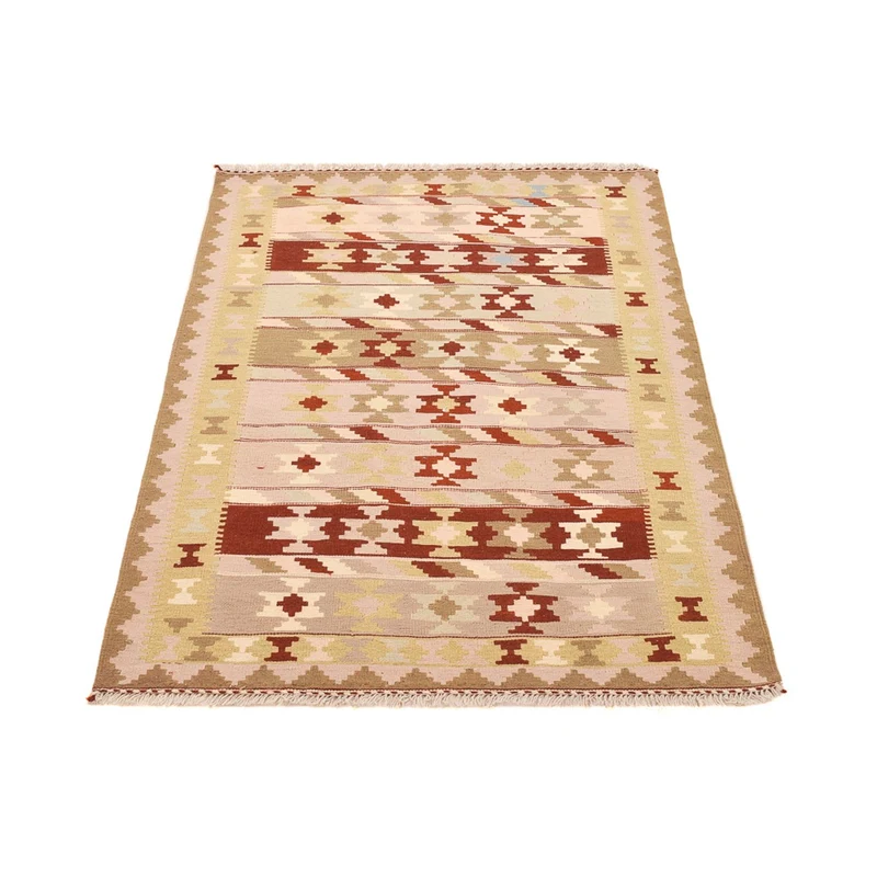 Kelim Fars Teppich 104x150cm - mehrfarbig