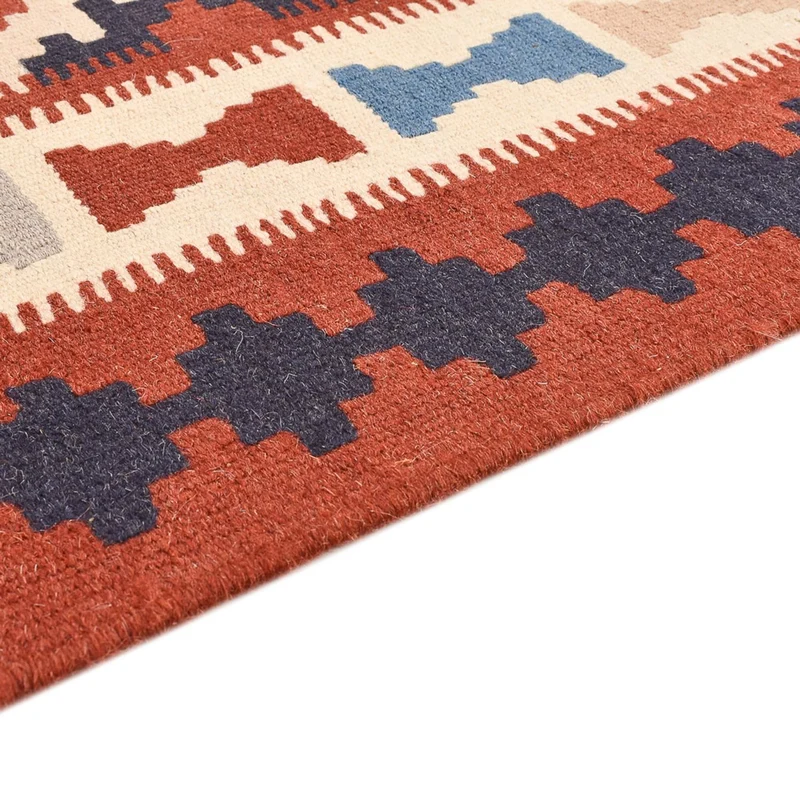 Kelim Fars Teppich 103x150cm - mehrfarbig