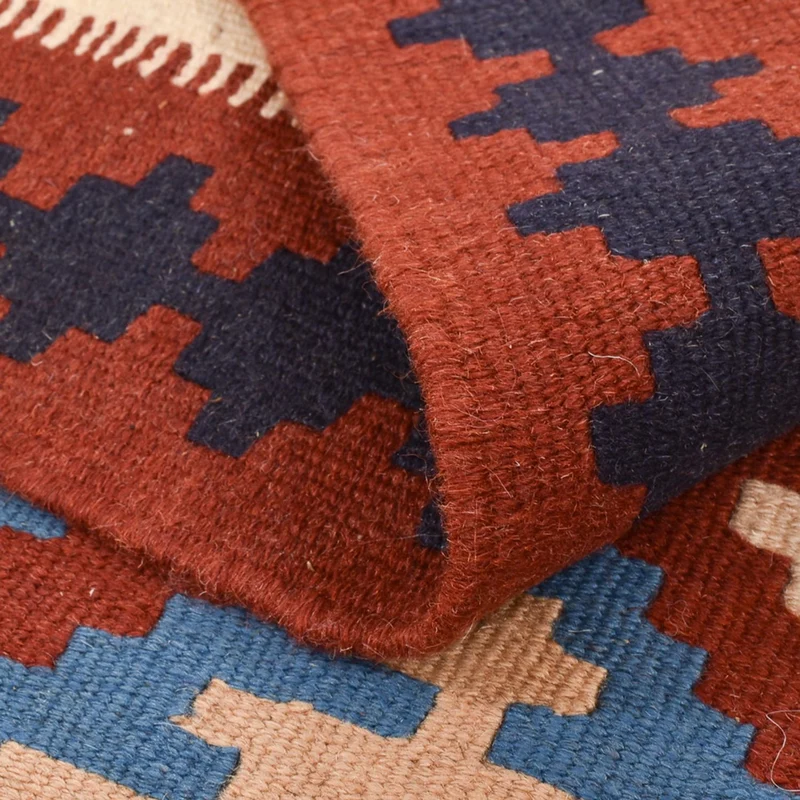Kelim Fars Teppich 103x150cm - mehrfarbig