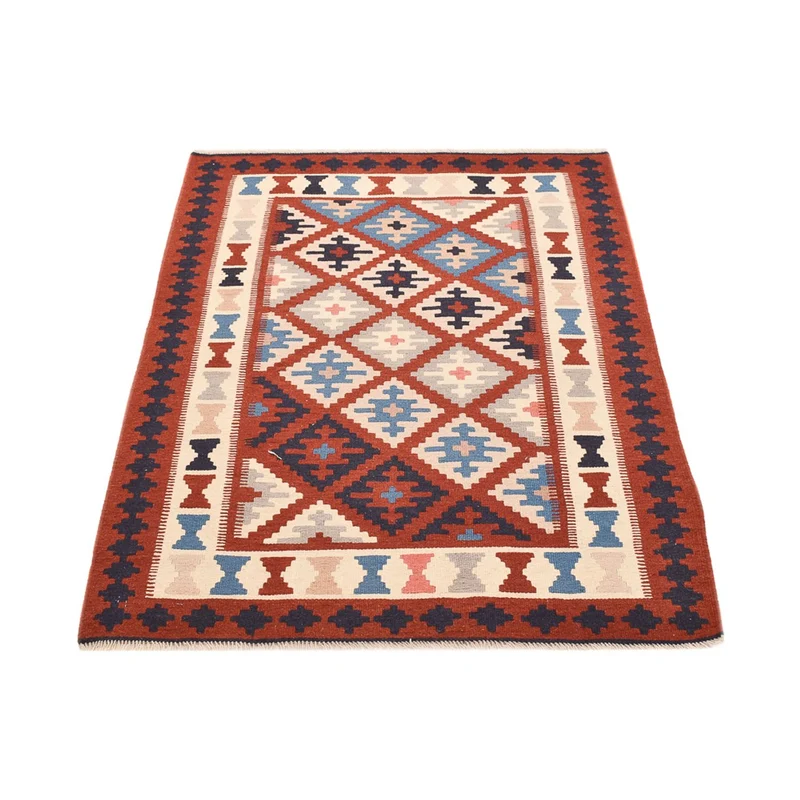 Kelim Fars Teppich 103x150cm - mehrfarbig