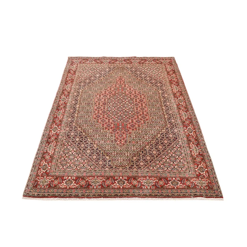 Senneh Teppich 150x225cm - Perserteppich - rost