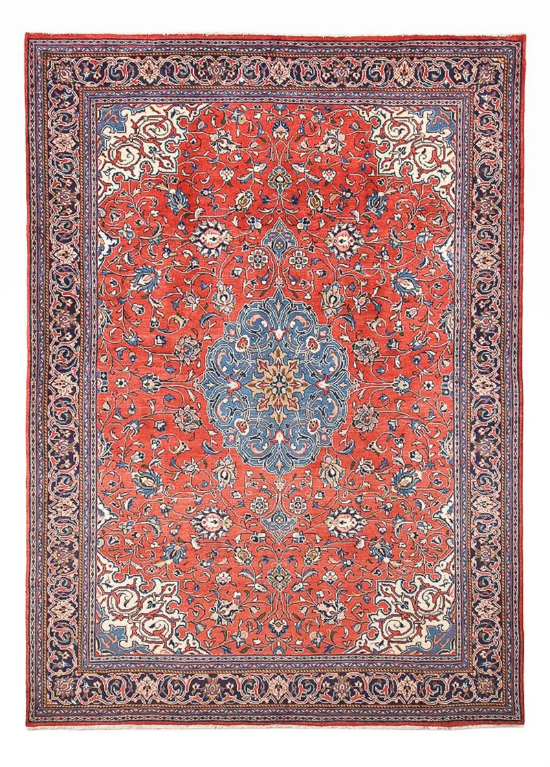Mahal Teppich 225x324cm - Perserteppich - rot