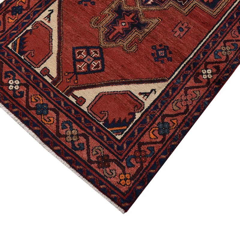 Bidjar - Zanjan Teppich 102x300cm - Perserteppich - rot