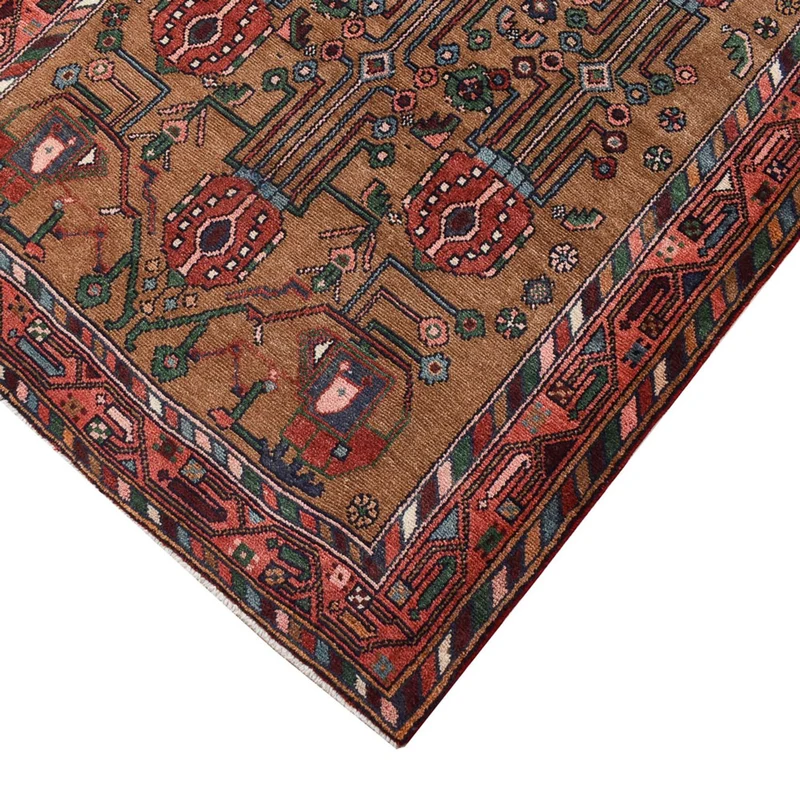 Hamadan Teppich 112x317cm - Perserteppich - terrakotta