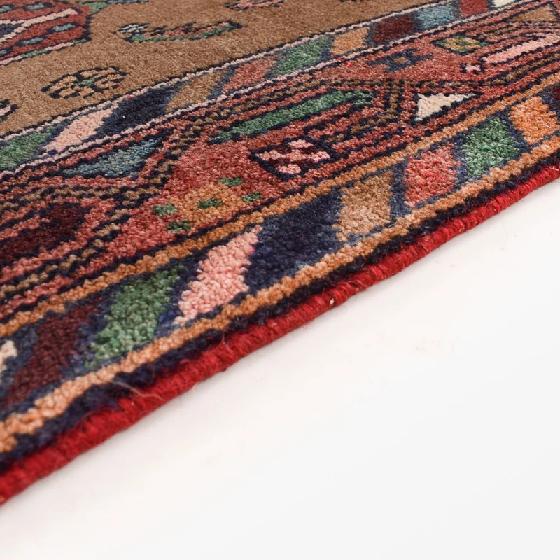Hamadan Teppich 112x317cm - Perserteppich - terrakotta