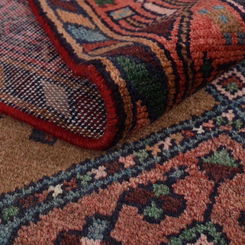 Hamadan Teppich 112x317cm - Perserteppich - terrakotta