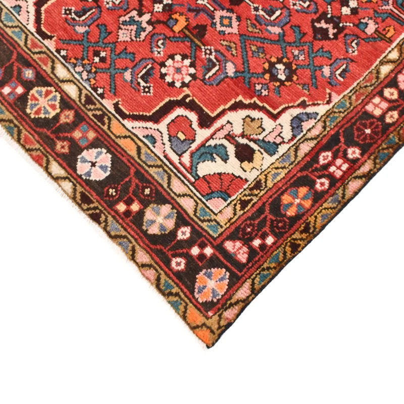 Perserteppich - Nomadic - 99 x 151 cm - hellrot