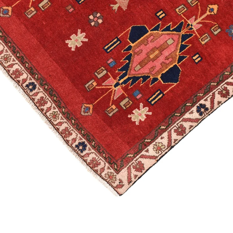 Rechteckiger Perser - Nomadic - 107 x 129 cm - rot