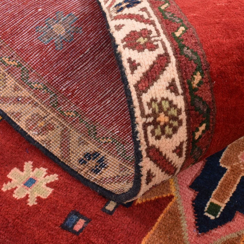 Rechteckiger Perser - Nomadic - 107 x 129 cm - rot