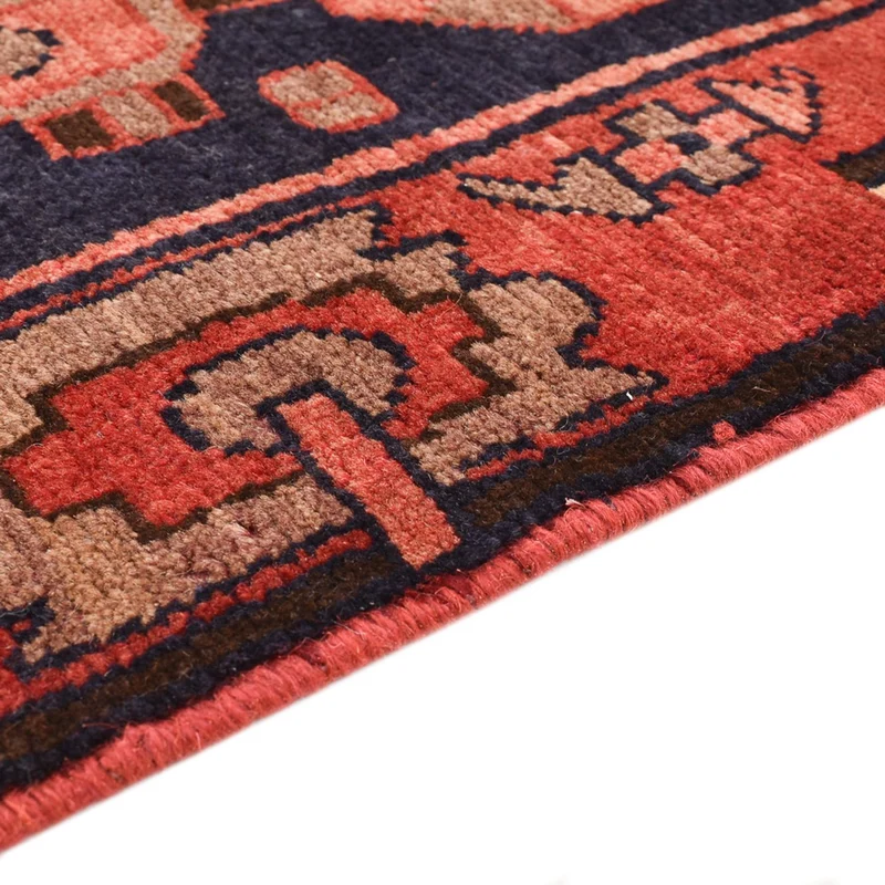 Hamadan Teppich 106x159cm - Perserteppich - rot
