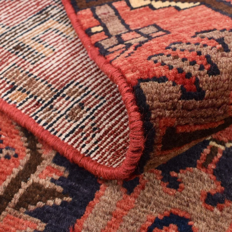 Hamadan Teppich 106x159cm - Perserteppich - rot