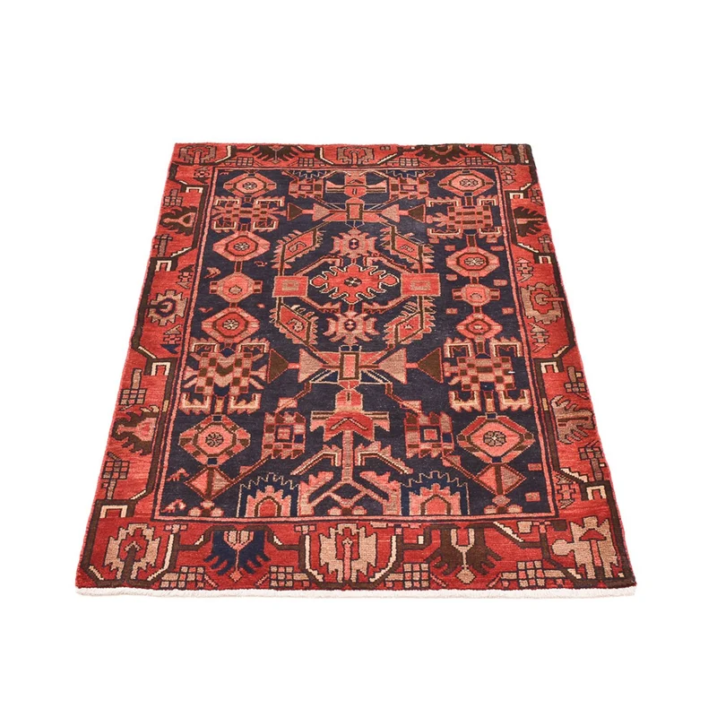 Hamadan Teppich 106x159cm - Perserteppich - rot