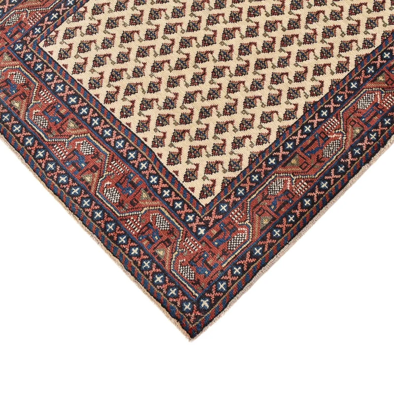 Sarough Teppich 75x389cm - Perserteppich - hellbeige