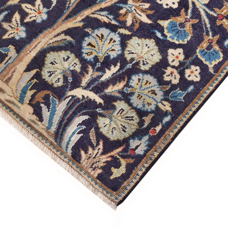 Najafabad Teppich 139x240cm - Perserteppich - dunkelblau