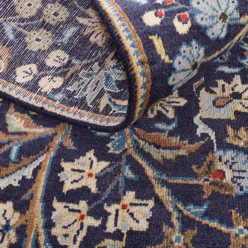 Najafabad Teppich 139x240cm - Perserteppich - dunkelblau