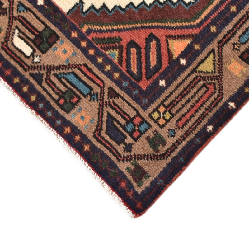 Ardebil Teppich 75x292cm - Perserteppich - dunkelrot