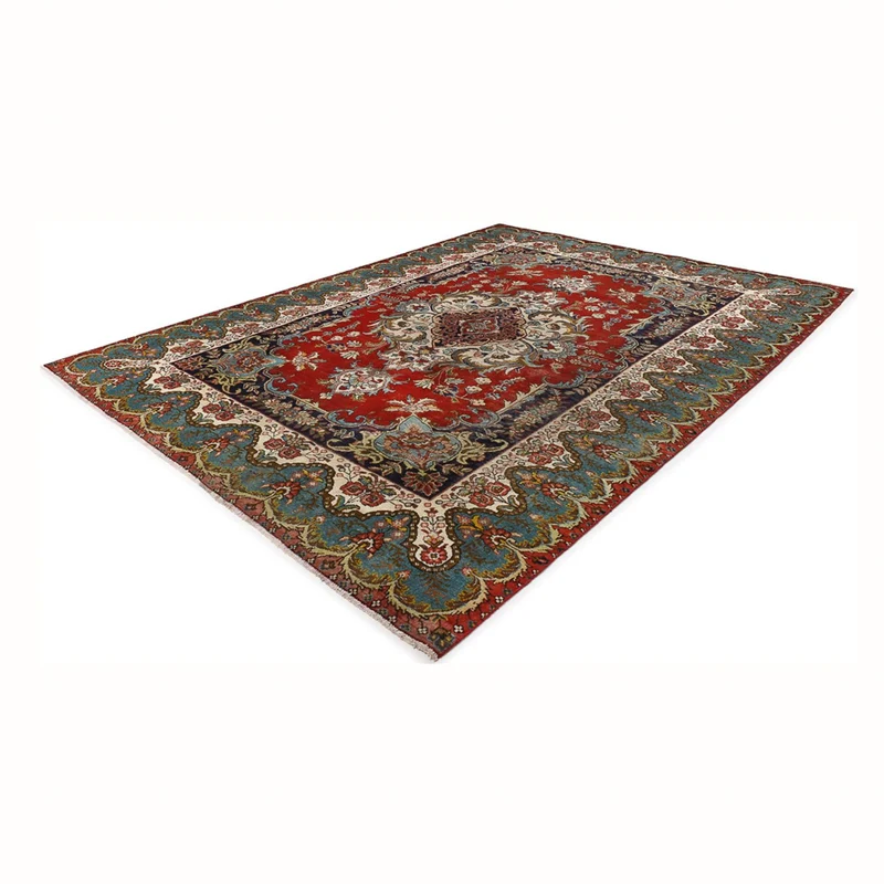 Täbriz Teppich 283x385cm - Perserteppich - rot