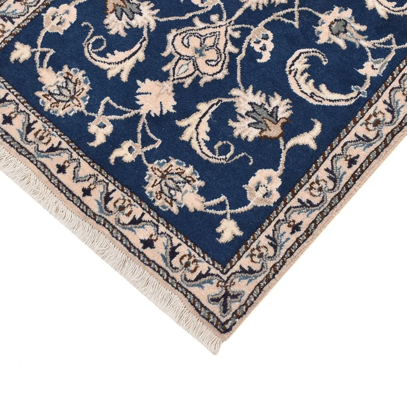 Perserteppich - Nain - 67 x 138 cm - dunkelblau