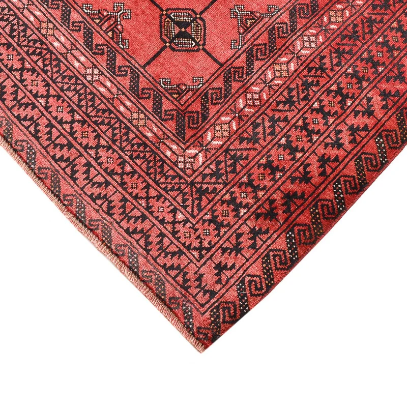 Turkaman Teppich - 117 x 150 cm - rot