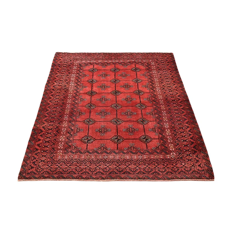 Turkaman Teppich - 117 x 150 cm - rot