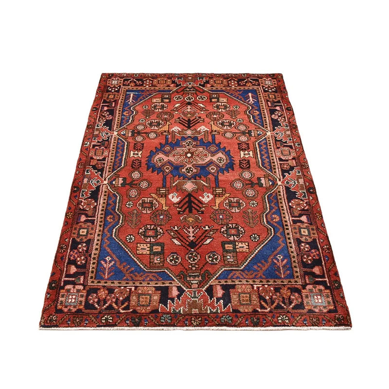Perserteppich - Nomadic - 108 x 168 cm - hellrot