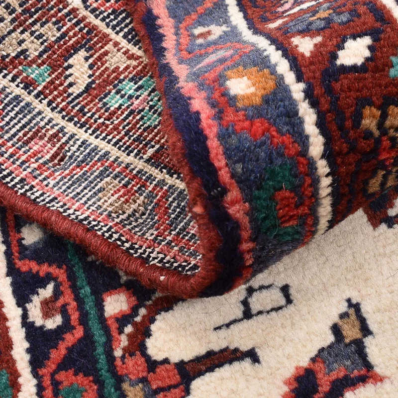 Perserteppich - Nomadic - 71 x 93 cm - mehrfarbig
