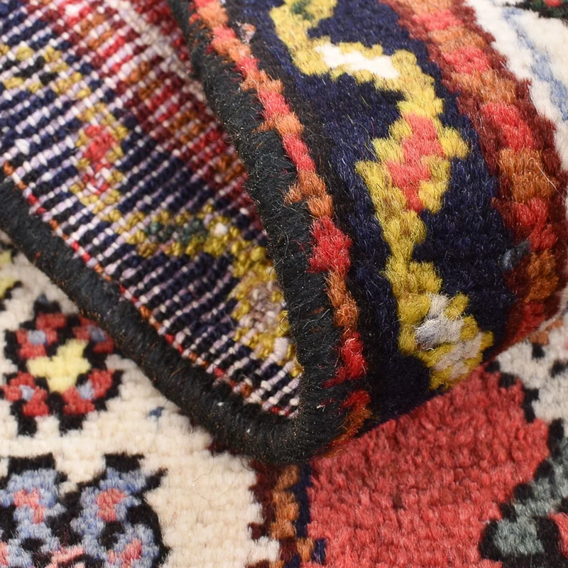 Hamadan Teppich 44x62cm - Perserteppich - rot