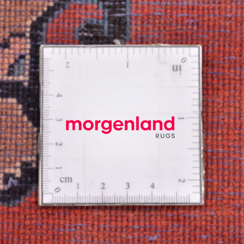 Perserteppich - Nomadic - 49 x 50 cm - rot