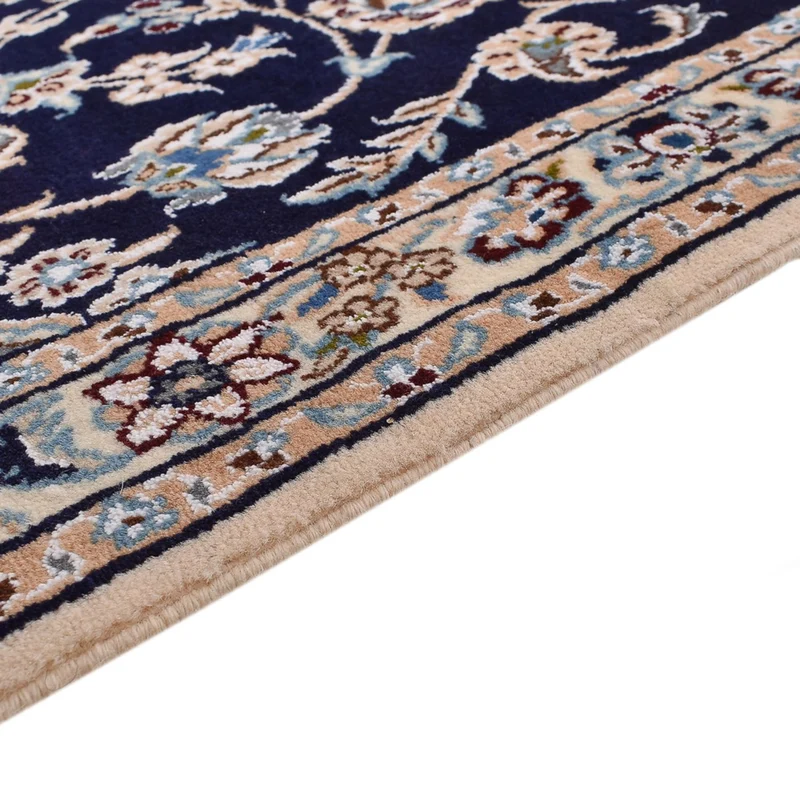 Nain - 9La Teppich 69x315cm - Perserteppich - dunkelblau