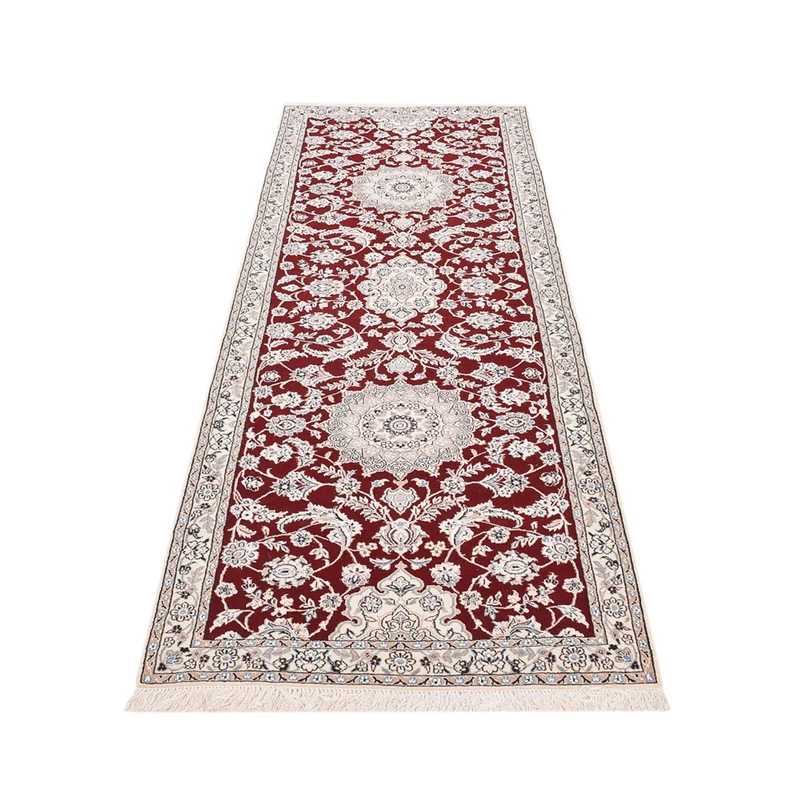 Läufer Perser - Nain - Royal - 93 x 275 cm - rot