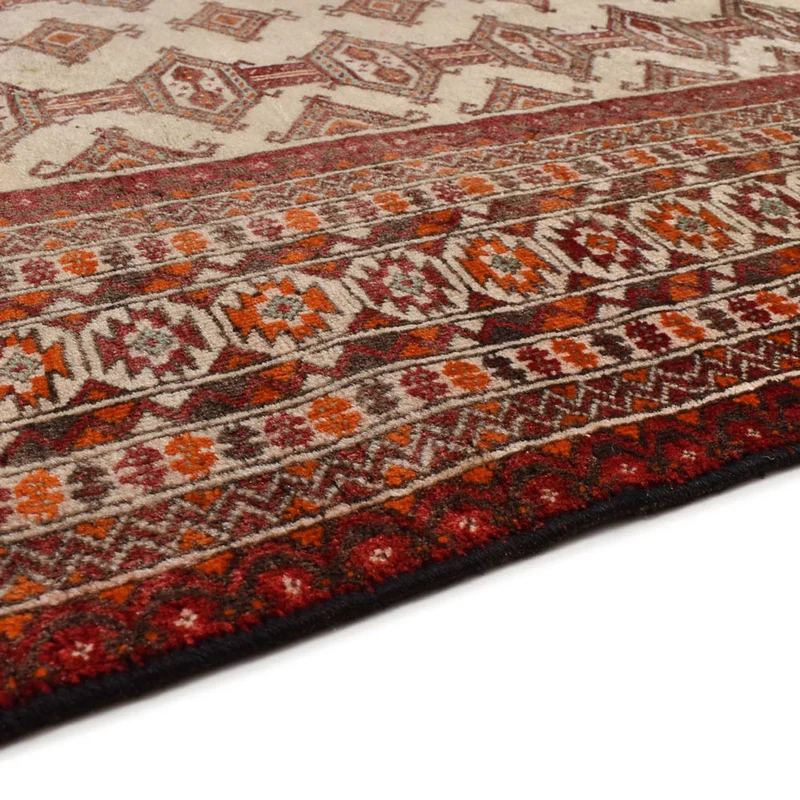 Turkaman Teppich 121x204cm - Orientteppich - beige
