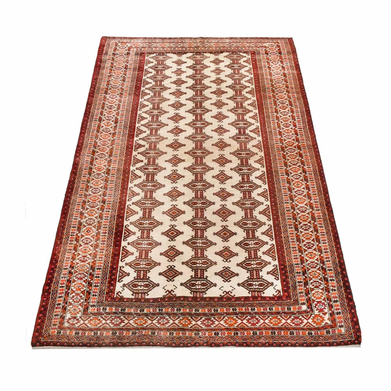 Turkaman Teppich 121x204cm - Orientteppich - beige
